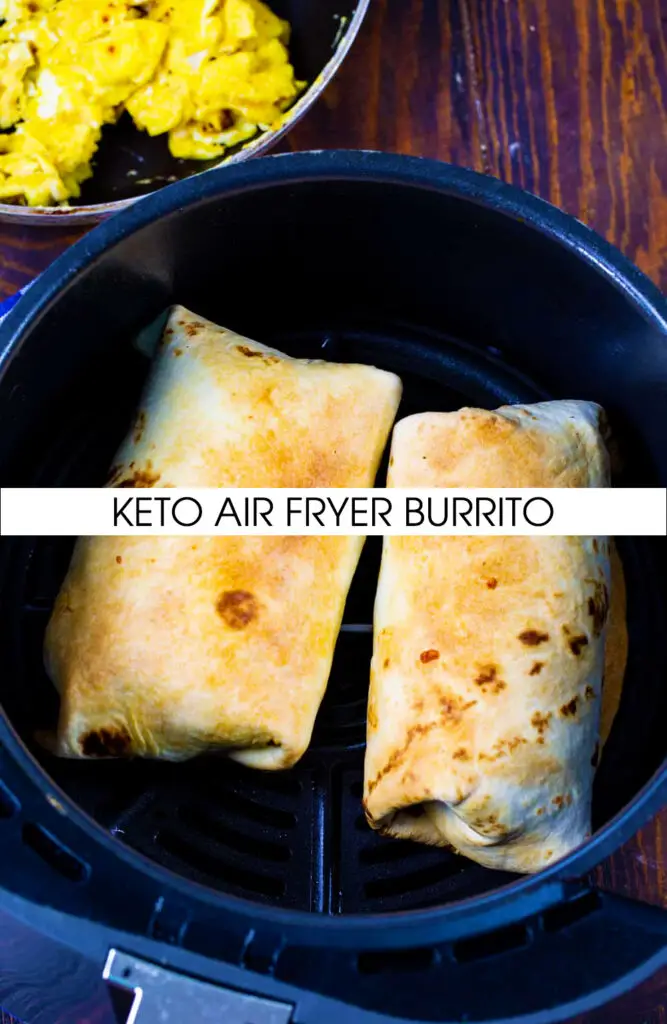 Keto Air Fryer Burrito