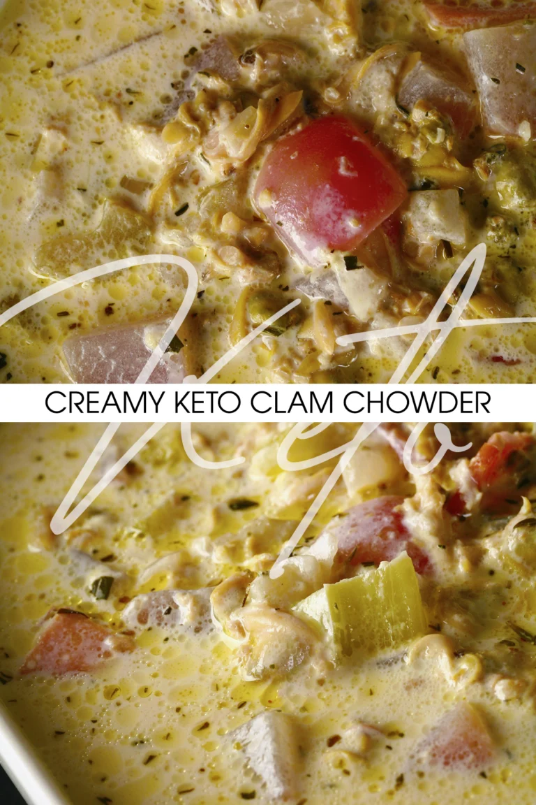 Creamy Keto Clam Chowder