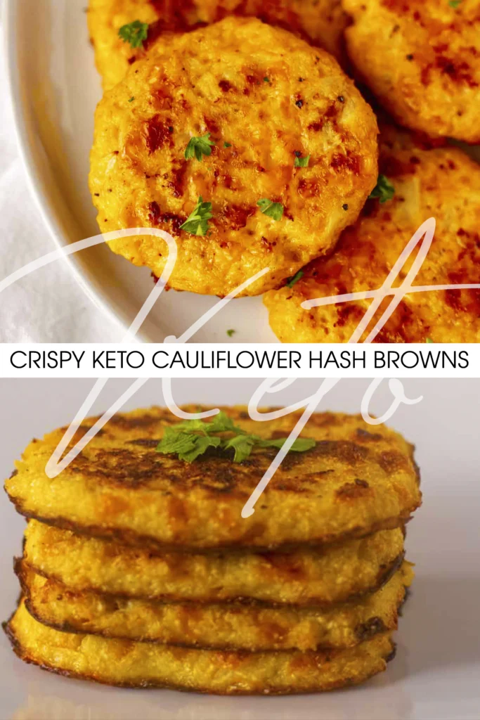 Keto Cauliflower Hash Browns