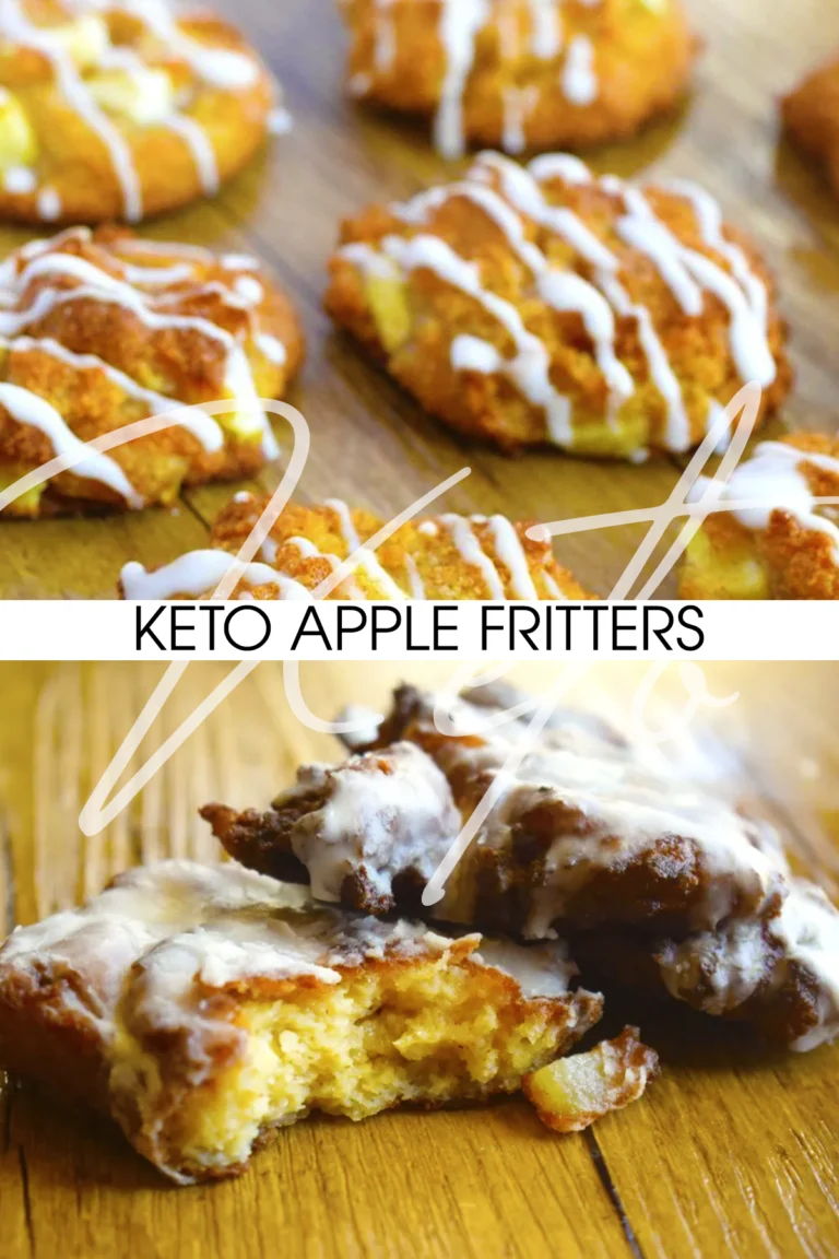 Keto Apple Fritters