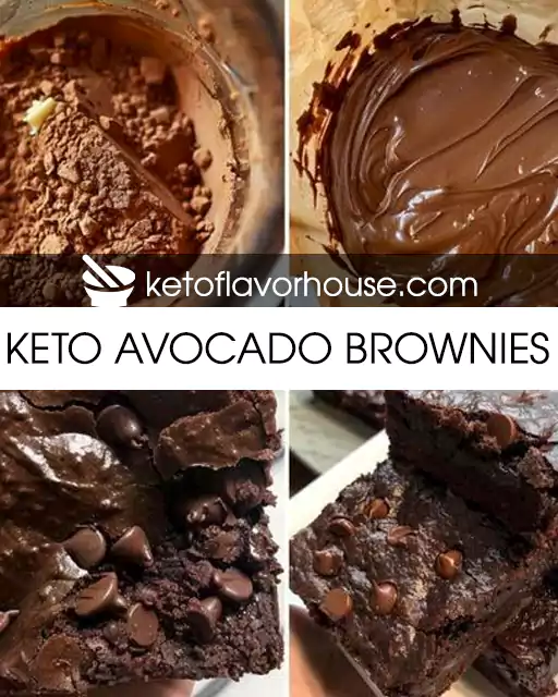 Keto Avocado Brownies