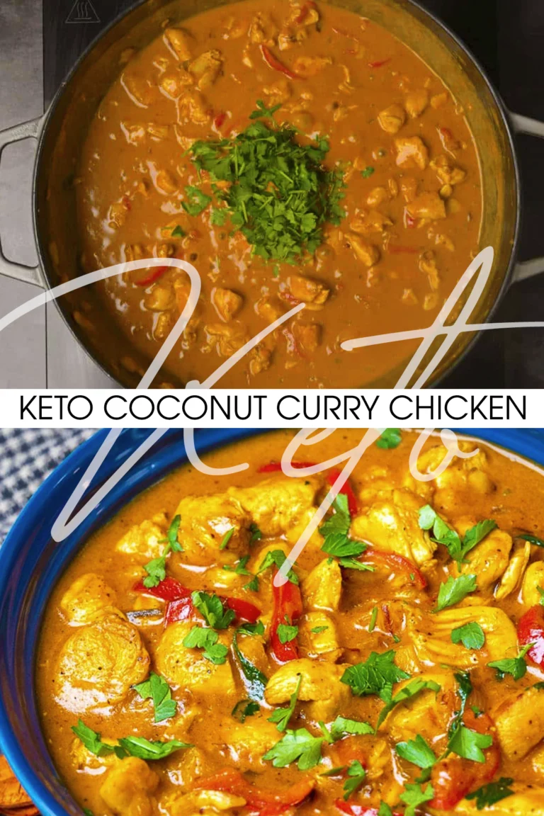 Keto Coconut Curry Chicken