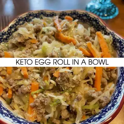 Keto Egg Roll in a Bowl