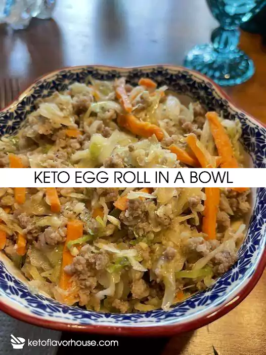 Keto Egg Roll in a Bowl