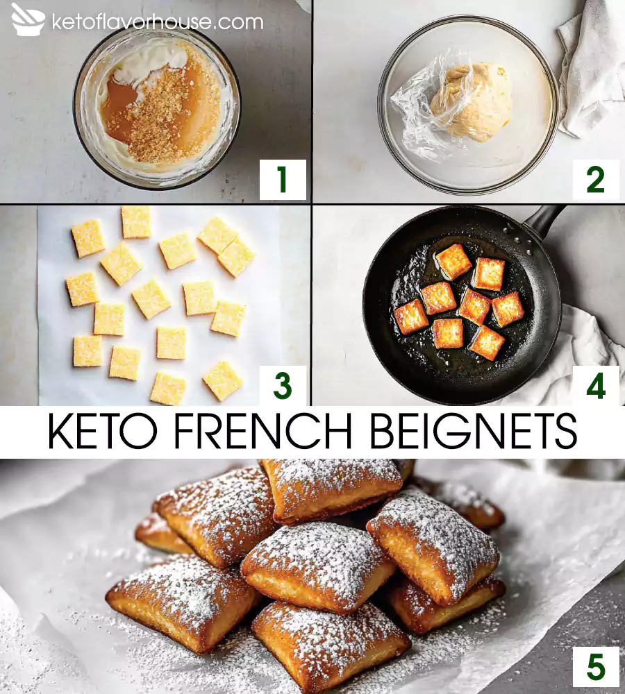 Keto French Beignets