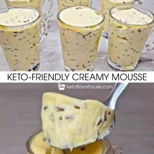 Keto-Friendly Creamy Mousse