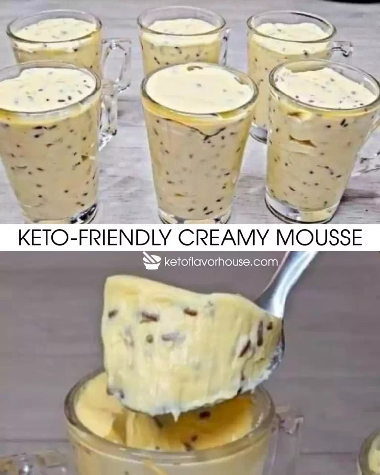 Keto-Friendly Creamy Mousse