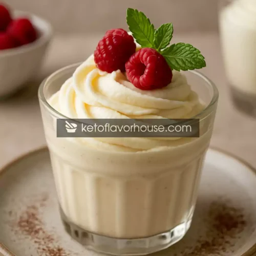 Keto-Friendly Creamy Mousse