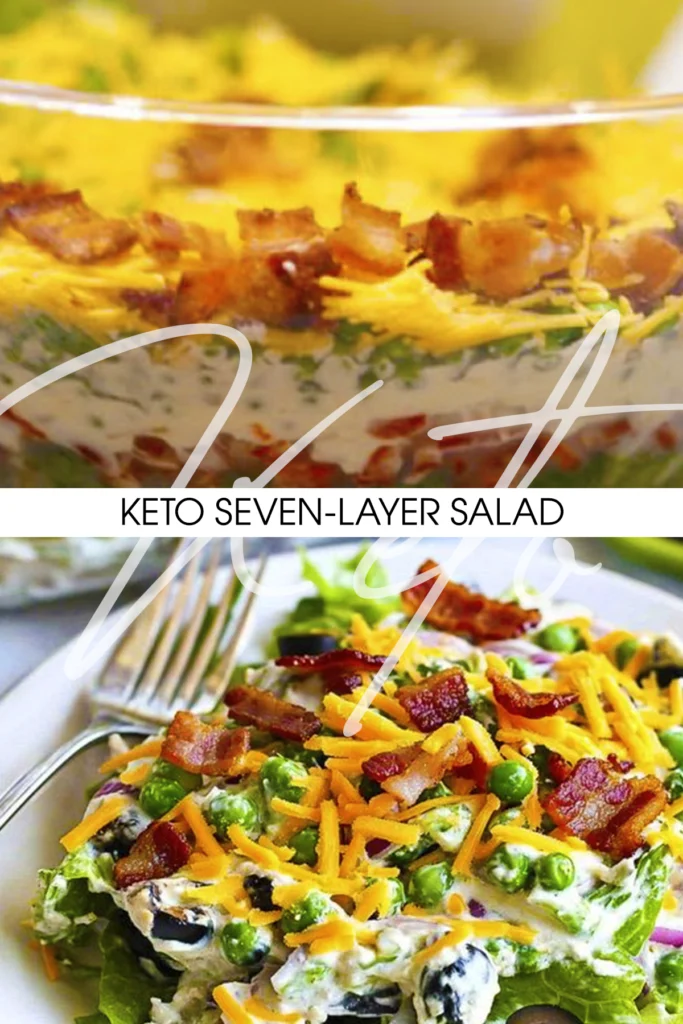 Keto Seven-Layer Salad