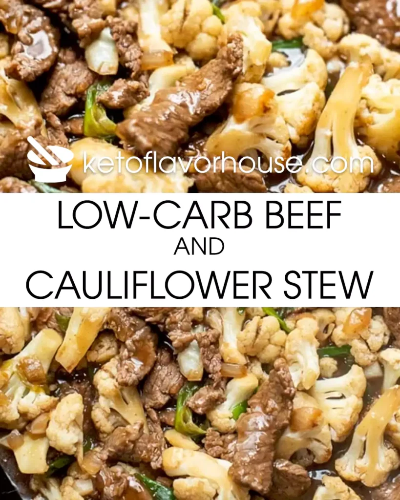 Low-Carb Beef and Cauliflower Stew