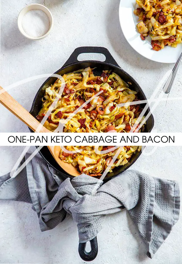 One-Pan Keto Cabbage and Bacon