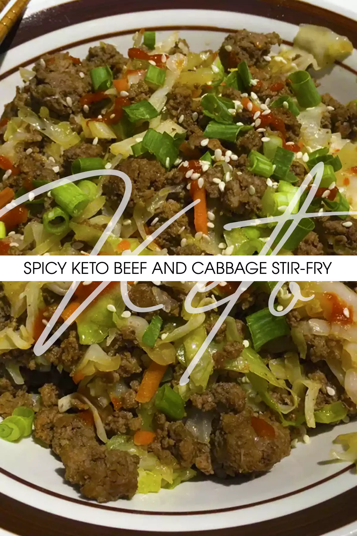 Spicy Keto Beef and Cabbage Stir-Fry