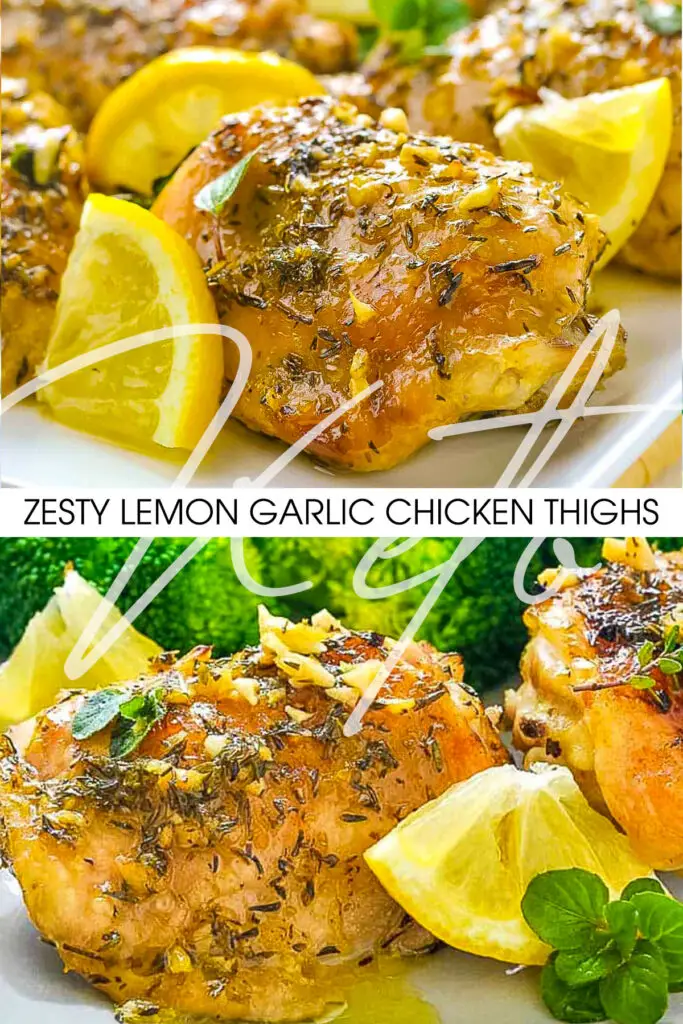 Zesty Lemon Garlic Chicken Thighs: The New Star of your Menu!