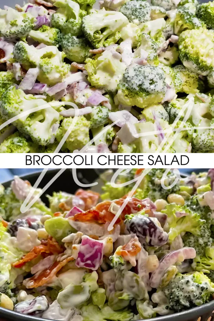 Broccoli Cheese Salad