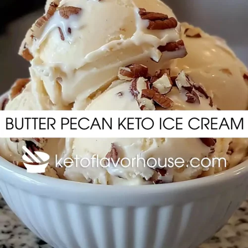 Butter Pecan Keto Ice Cream