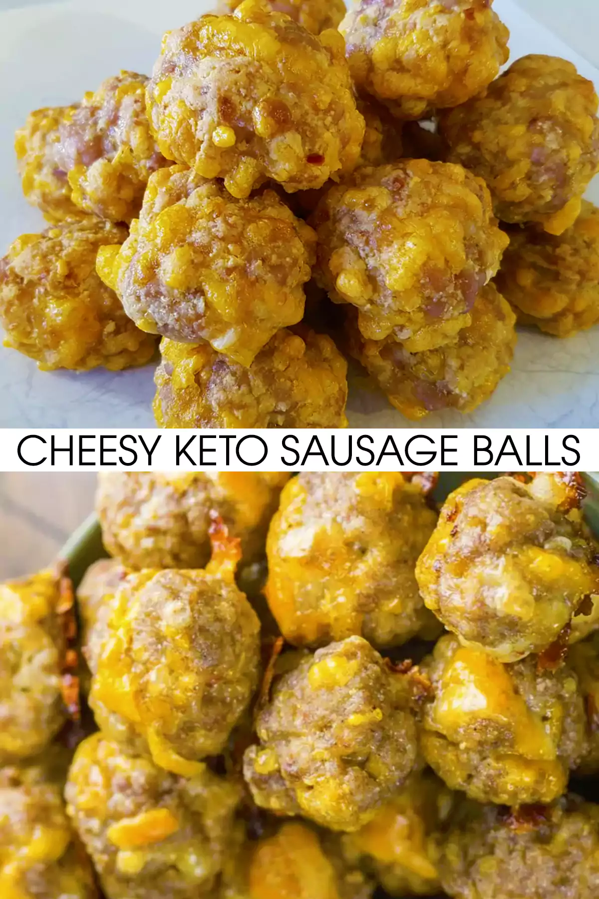 Cheesy Keto Sausage Balls Recipe - Keto Easy Recipes