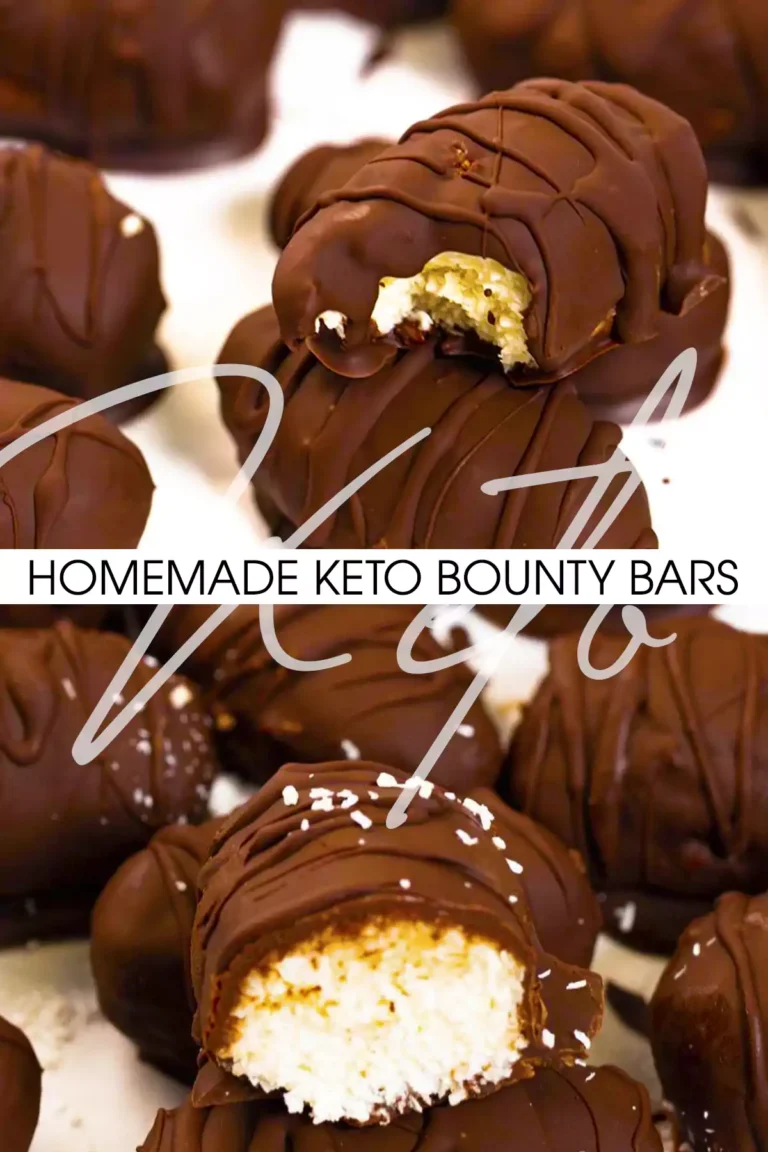 Homemade Keto Bounty Bars