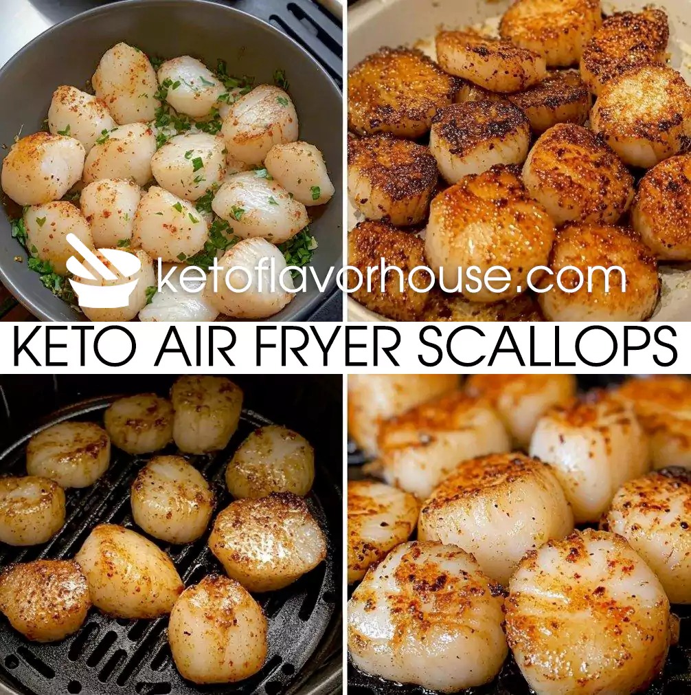 Keto Air Fryer Scallops