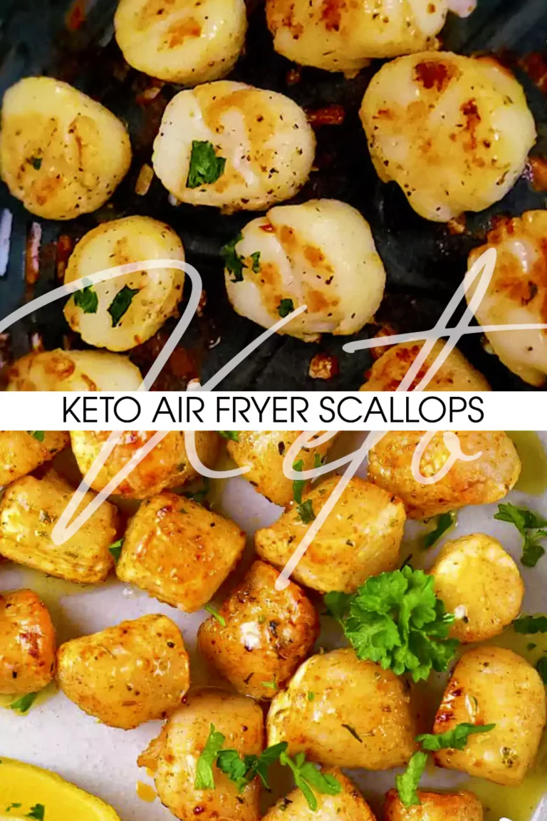 Keto Air Fryer Scallops