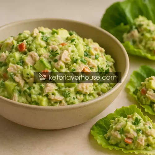 Keto Avocado Tuna Salad