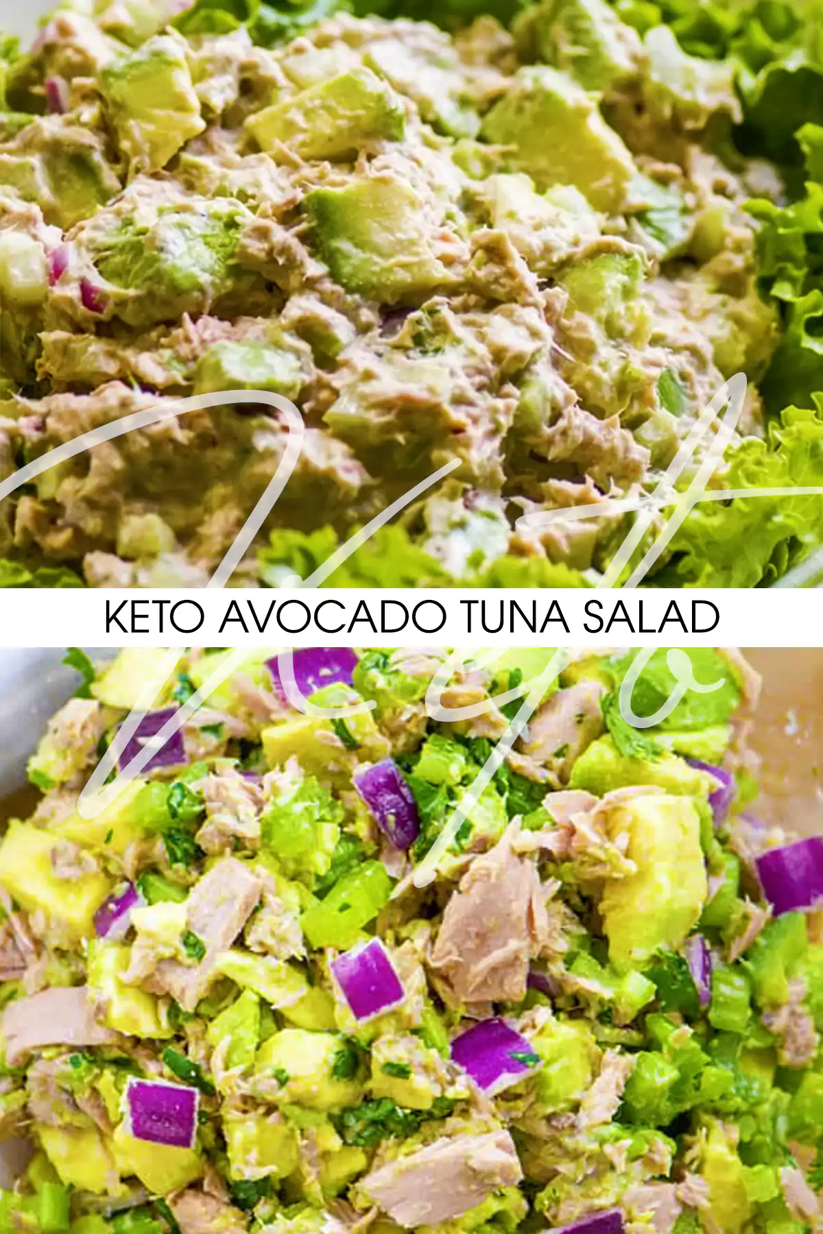 Keto Avocado Tuna Salad