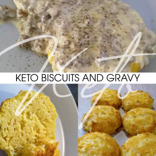 Keto Biscuits and Gravy