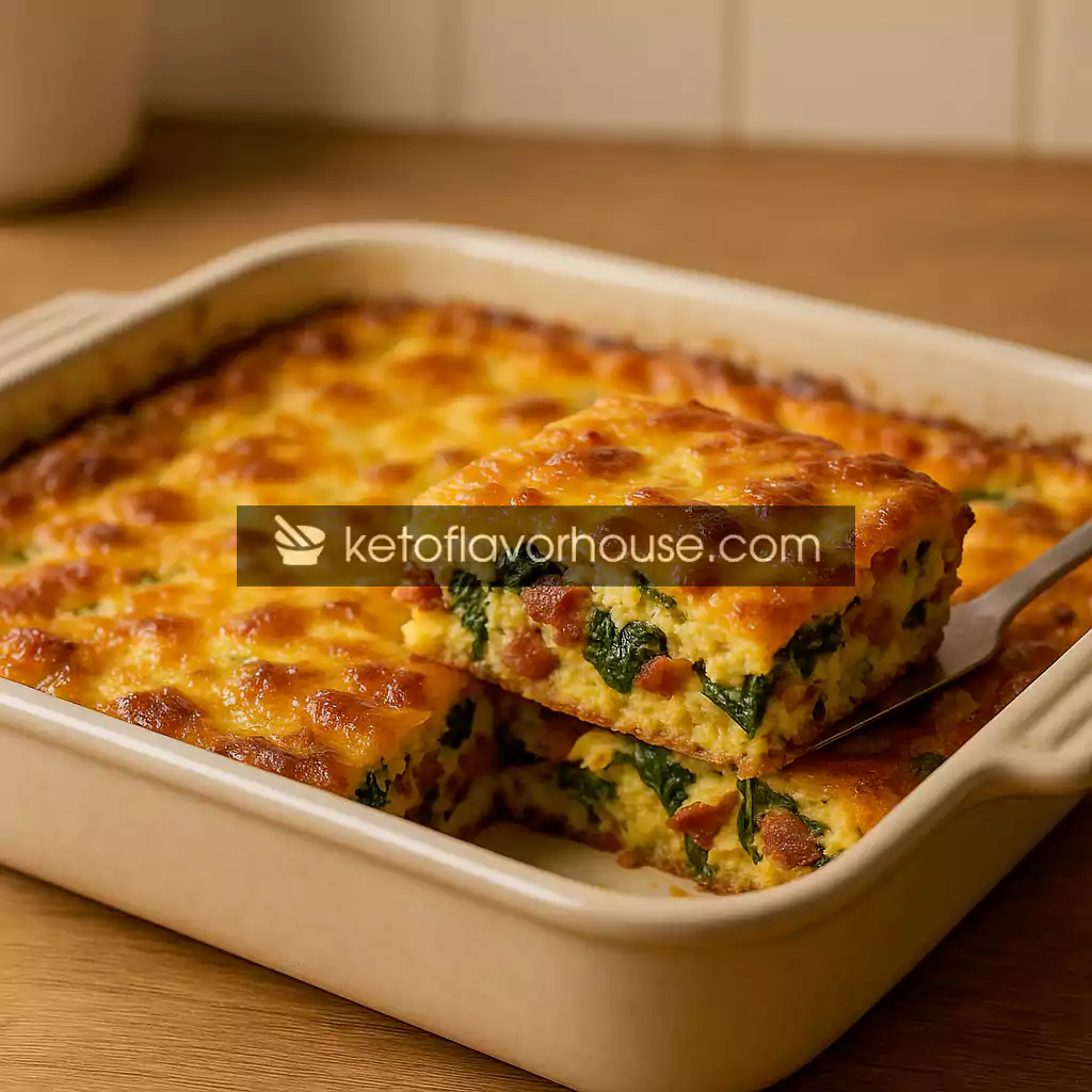 Keto Breakfast Casserole