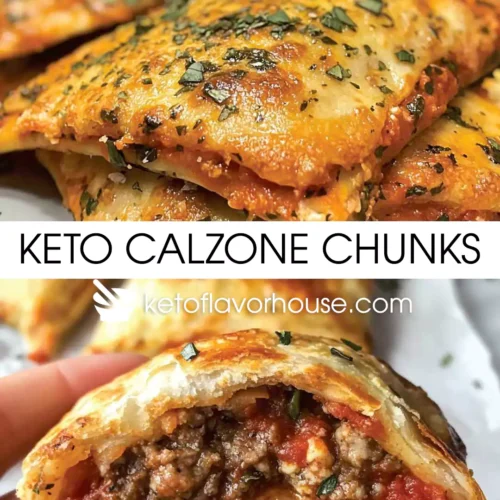 Keto Calzone Chunks