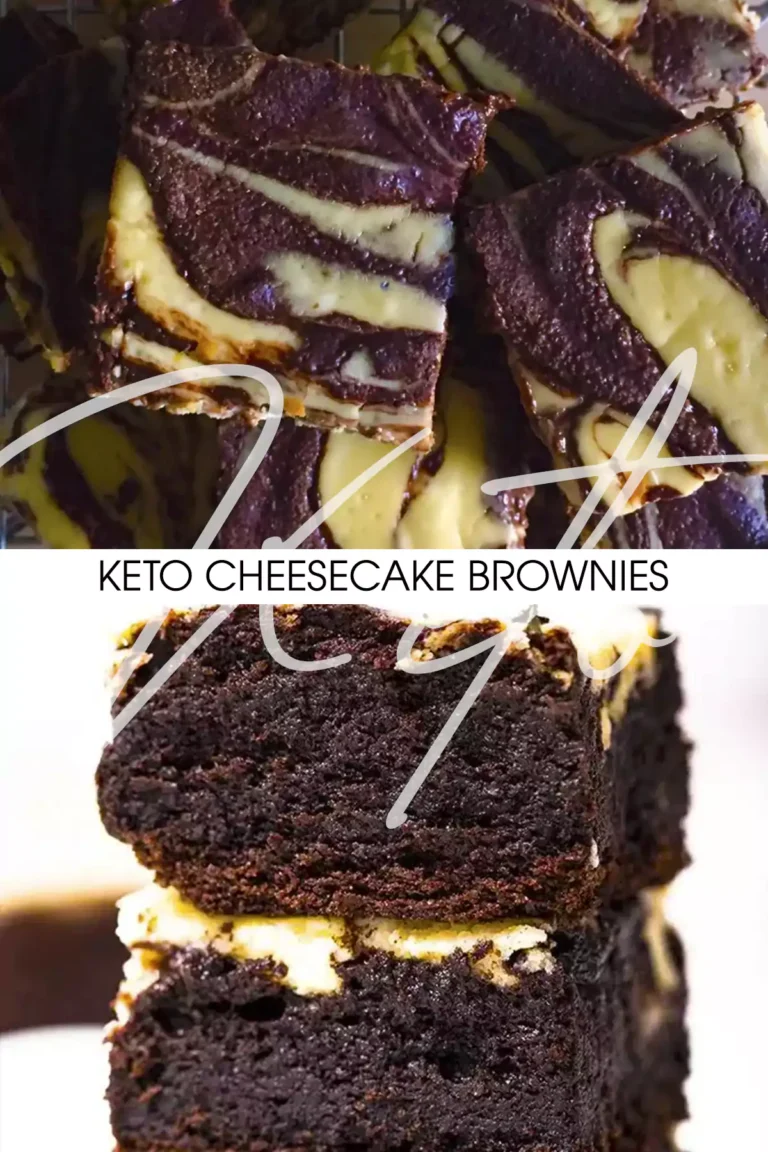 Keto Cheesecake Brownies