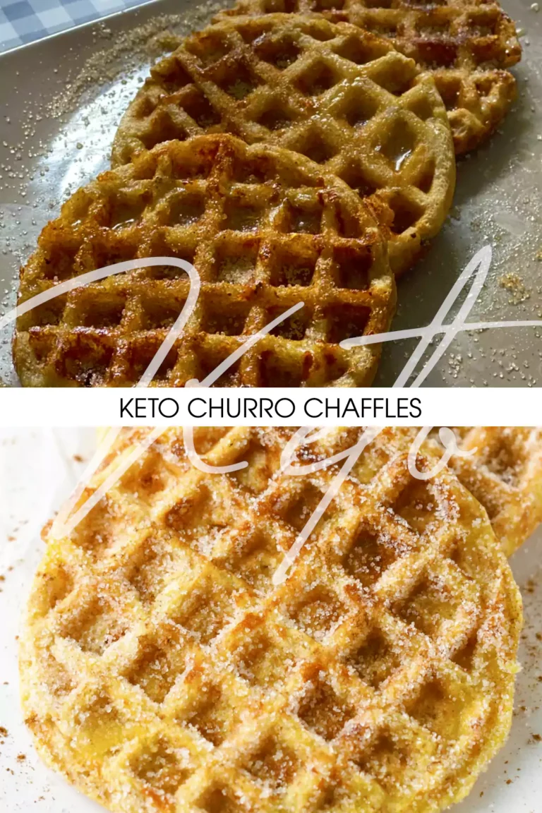 Keto Churro Chaffles