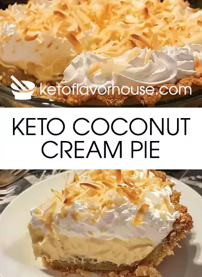 Keto Coconut Cream Pie