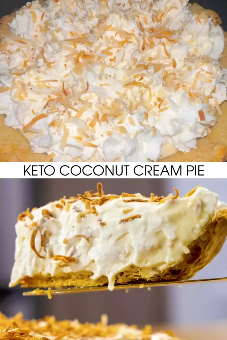 Keto Coconut Cream Pie