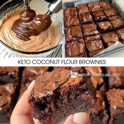 Keto Coconut Flour Brownies