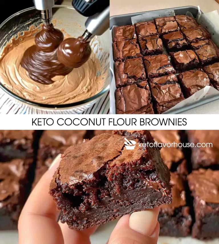 Keto Coconut Flour Brownies