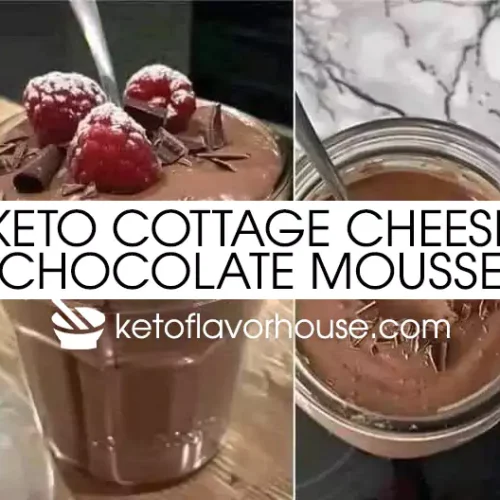 Keto Cottage Cheese Chocolate Mousse