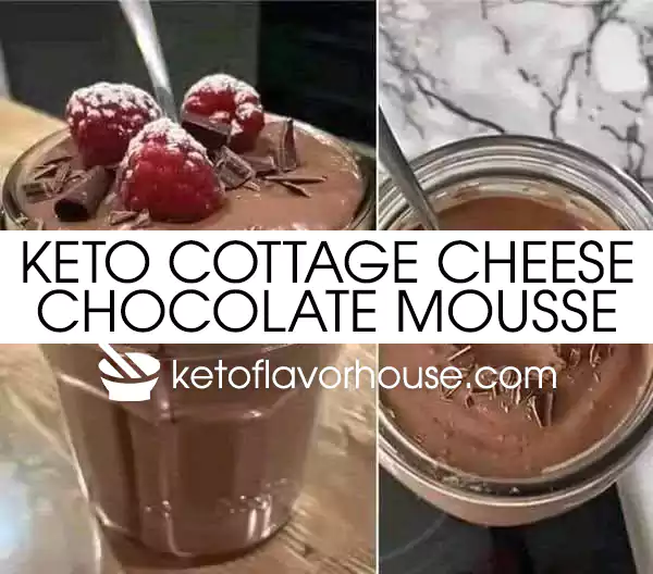 Keto Cottage Cheese Chocolate Mousse