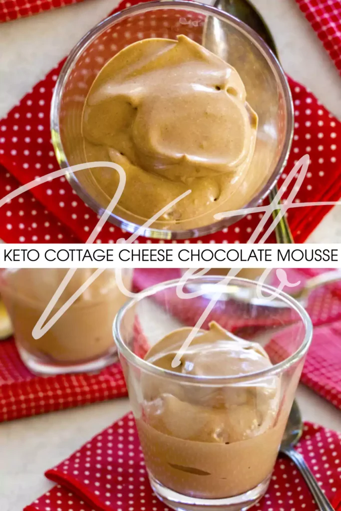 Keto Cottage Cheese Chocolate Mousse