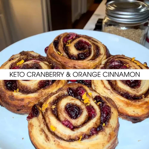 Keto Cranberry & Orange Cinnamon