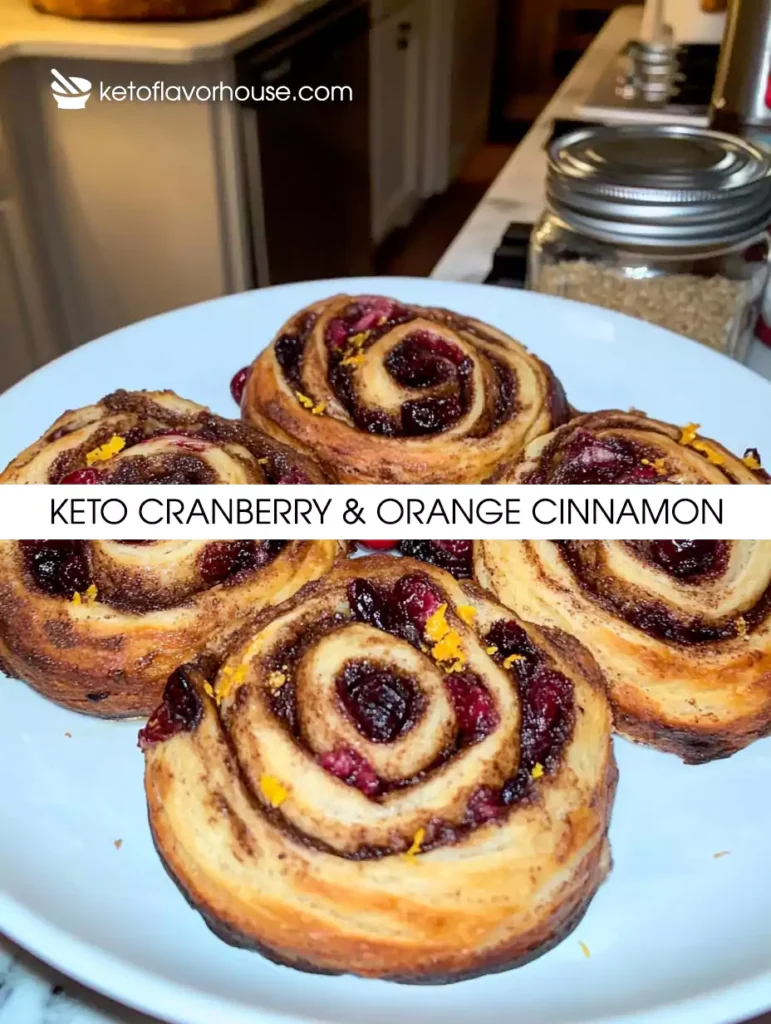 Keto Cranberry & Orange Cinnamon