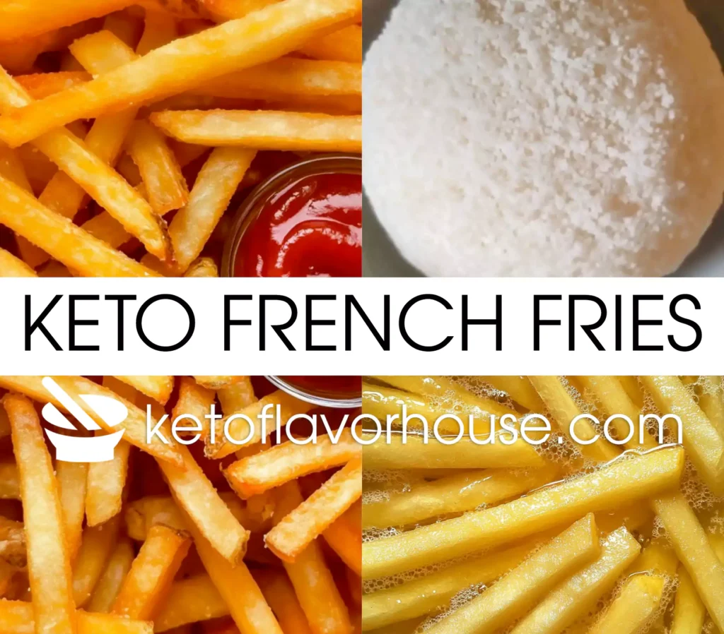 Keto French Fries – A Low-Carb Twist on a Classic Snack!