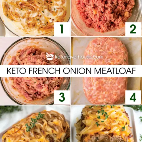 Keto French Onion Meatloaf