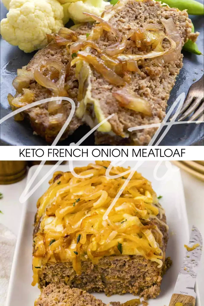 Keto French Onion Meatloaf