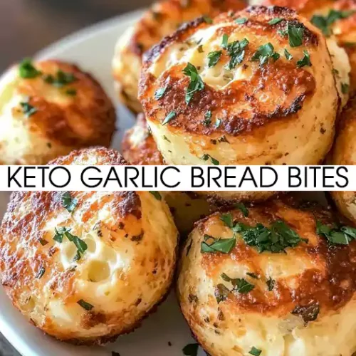 Keto Garlic Bread Bites