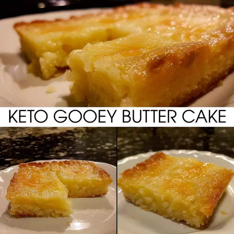 Keto Gooey Butter Cake