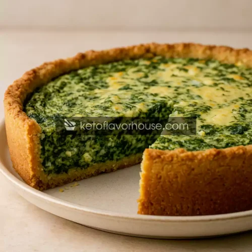 Keto Greek Spinach Pie