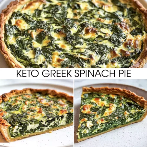 Keto Greek Spinach Pie