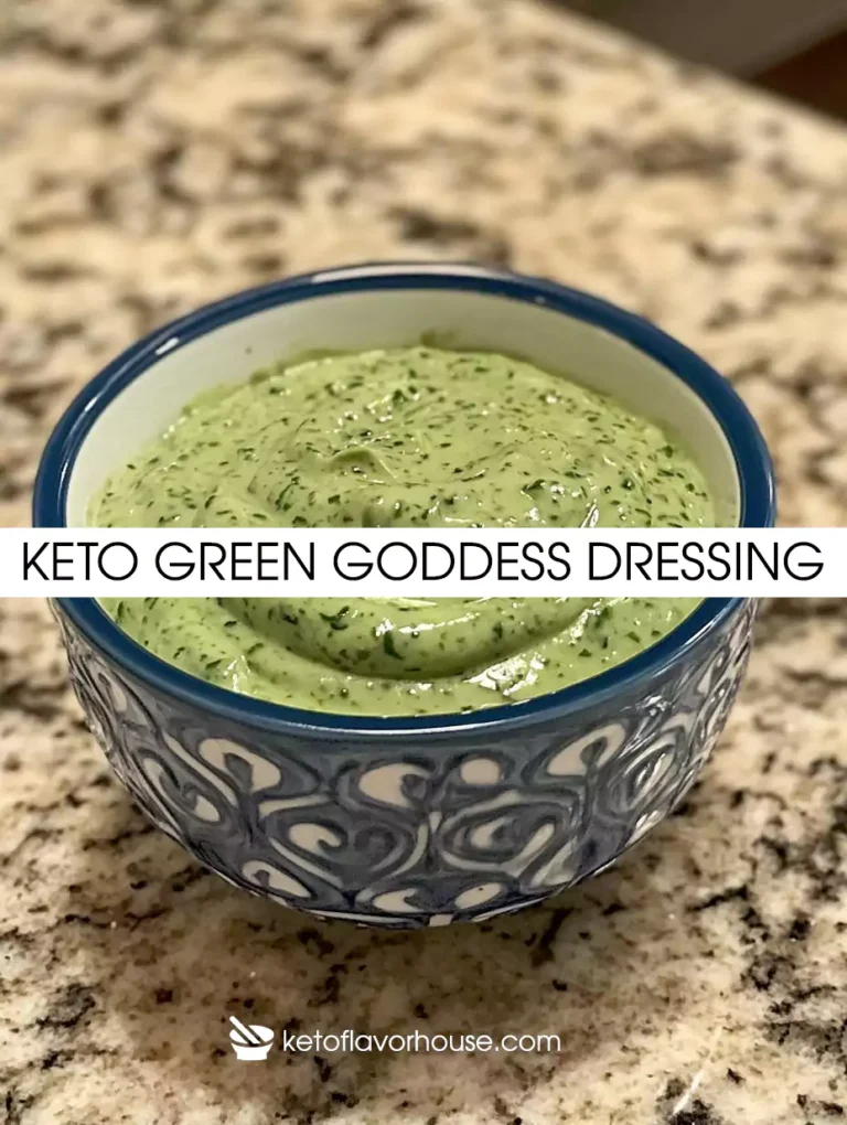 Keto Green Goddess Dressing