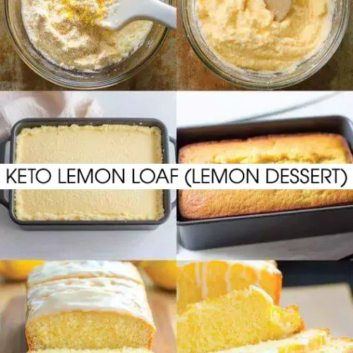 Keto Lemon Loaf (Lemon Dessert)