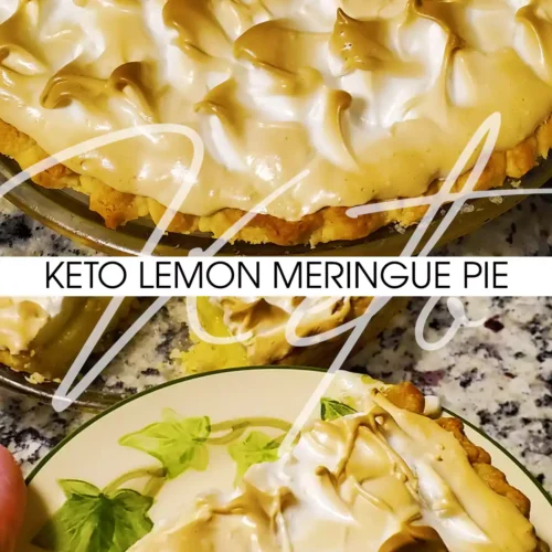 Keto Lemon Meringue Pie