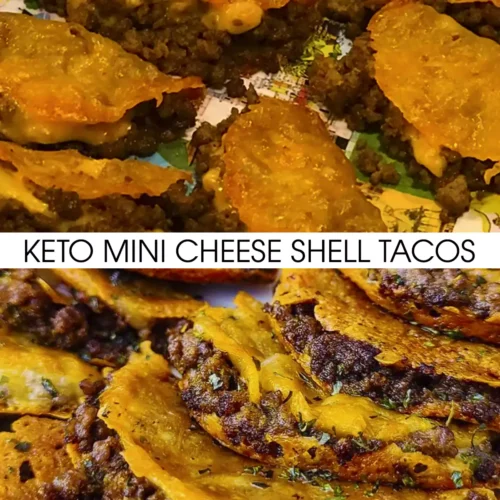 Keto Mini Cheese Shell Tacos